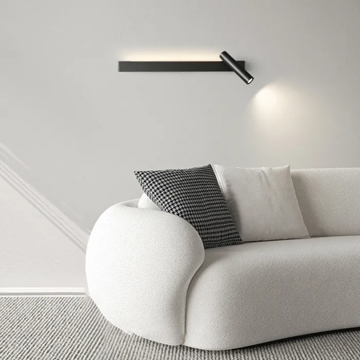 Настенный светильник JENIUS L40 Black Left от ImperiumLoft