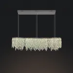 Реечный, рядный светильник MICHELLE LONG L120 Chrome от ImperiumLoft