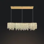 Реечный, рядный светильник MICHELLE LONG L100 Brass от ImperiumLoft