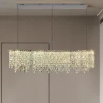 Реечный, рядный светильник MICHELLE LONG L150 Chrome от ImperiumLoft
