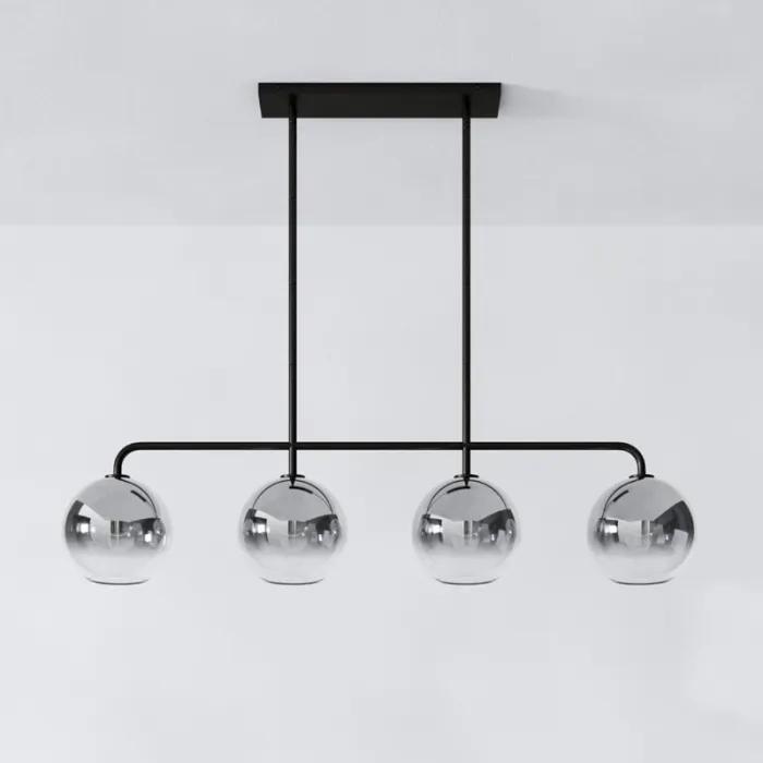 Реечный, рядный светильник CLOVE Black Grey от ImperiumLoft
