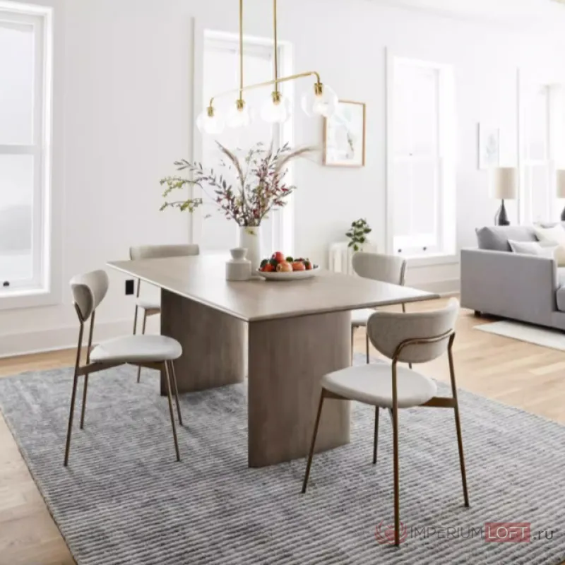 Реечный, рядный светильник CLOVE Chrome Transparent от ImperiumLoft