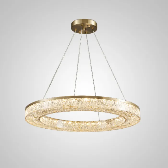Кольцевая люстра OLAGUS ONE B D80 Brass от ImperiumLoft
