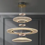 Кольцевая люстра ISTRAL D60+100+80 от ImperiumLoft