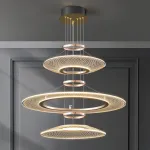 Кольцевая люстра ISTRAL D80+100+80 от ImperiumLoft