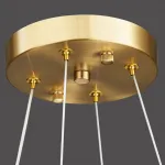 Кольцевая люстра OLAGUS А Brass от ImperiumLoft
