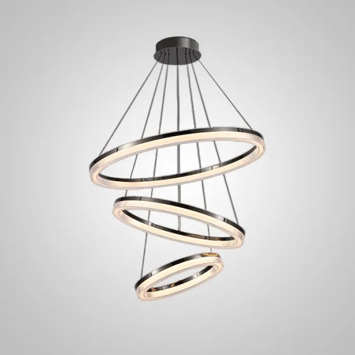 Кольцевая люстра CELLA D40+60+80 от ImperiumLoft
