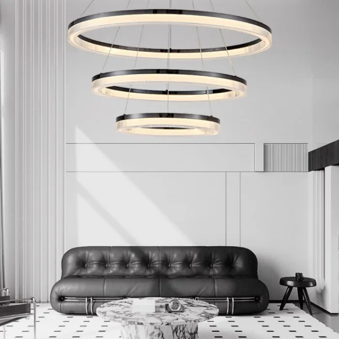 Кольцевая люстра CELLA D60+80 от ImperiumLoft