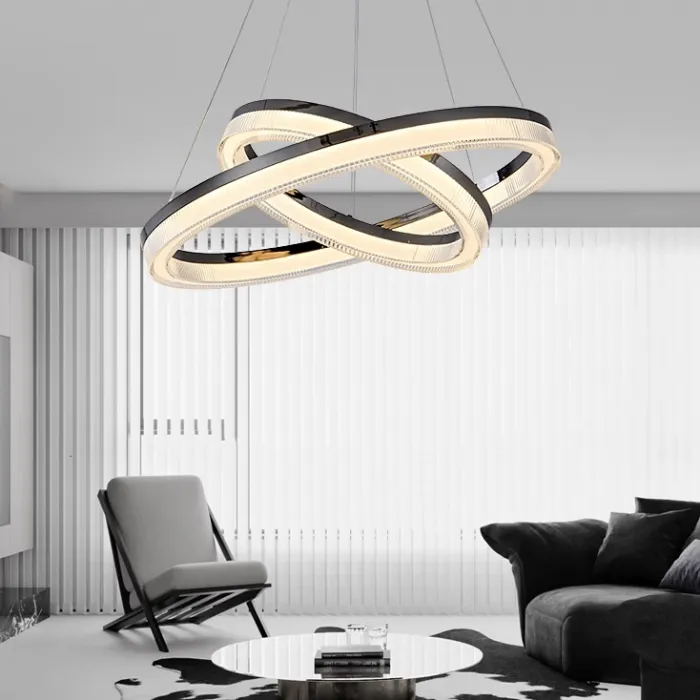 Кольцевая люстра CELLA D60+80 от ImperiumLoft