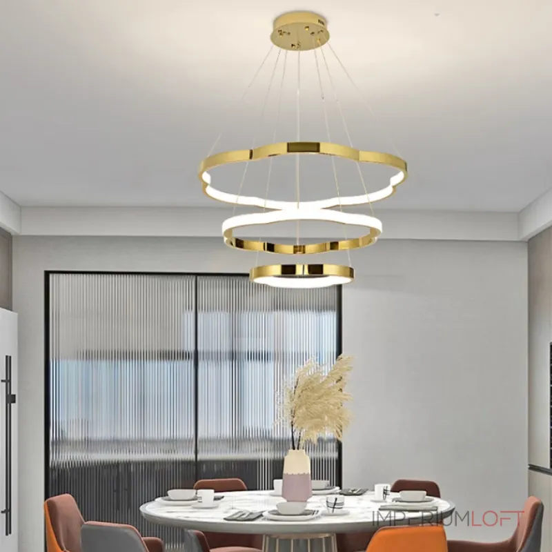 Кольцевая люстра SVENNAR D40+60+80 от ImperiumLoft Кольцевая люстра SVENNAR D40+60+80 от ImperiumLoft