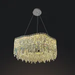 Кольцевая люстра MICHELLE D60 Chrome от ImperiumLoft