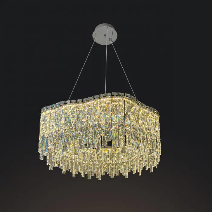 Кольцевая люстра MICHELLE D60 Chrome от ImperiumLoft
