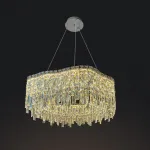 Кольцевая люстра MICHELLE D80 Chrome от ImperiumLoft