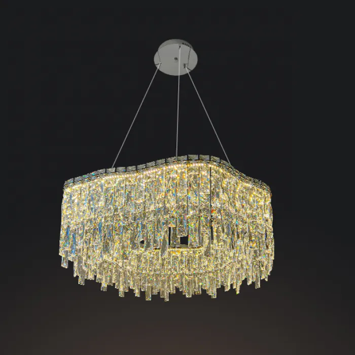 Кольцевая люстра MICHELLE D80 Chrome от ImperiumLoft