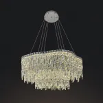 Кольцевая люстра MICHELLE D50+80 Chrome от ImperiumLoft