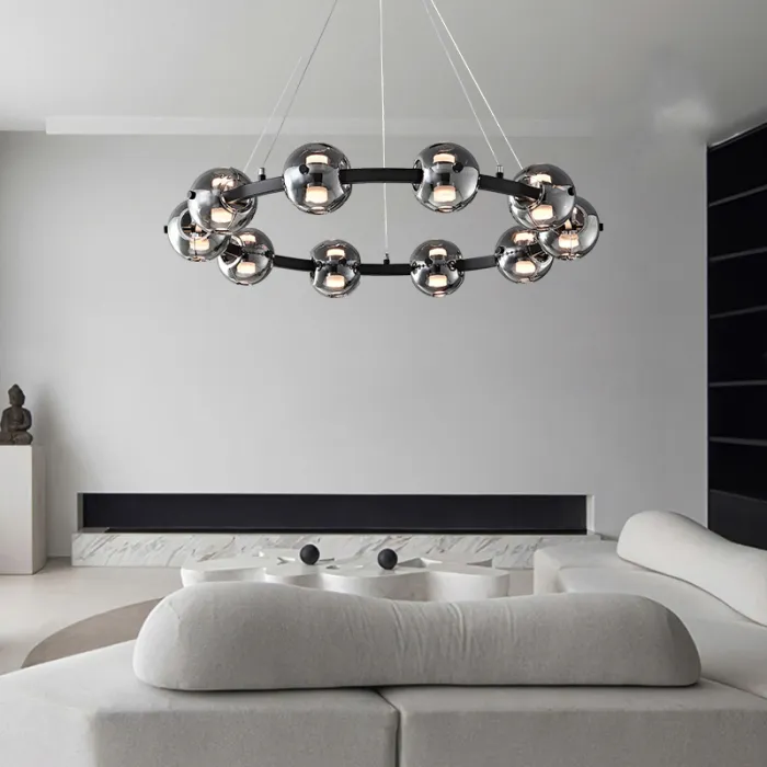 Кольцевая люстра SEMUND B D100 от ImperiumLoft