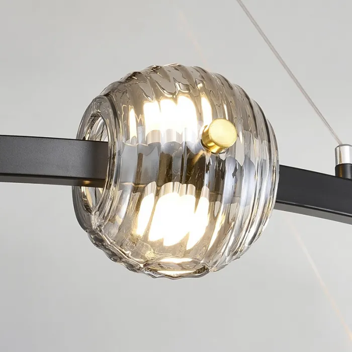 Кольцевая люстра SEMUND D80 Brass от ImperiumLoft