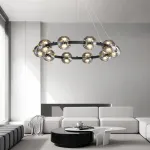 Кольцевая люстра SEMUND D80 Brass от ImperiumLoft