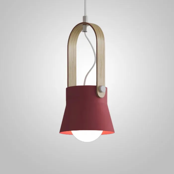 Подвесной светильник CLUTCH COLOR D16 Red от ImperiumLoft