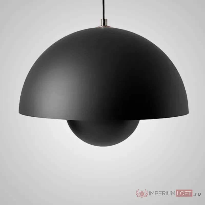Подвесной светильник FLOWERPOT D40 Black от ImperiumLoft