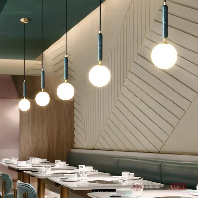 Подвесной светильник PETIT B Green от ImperiumLoft