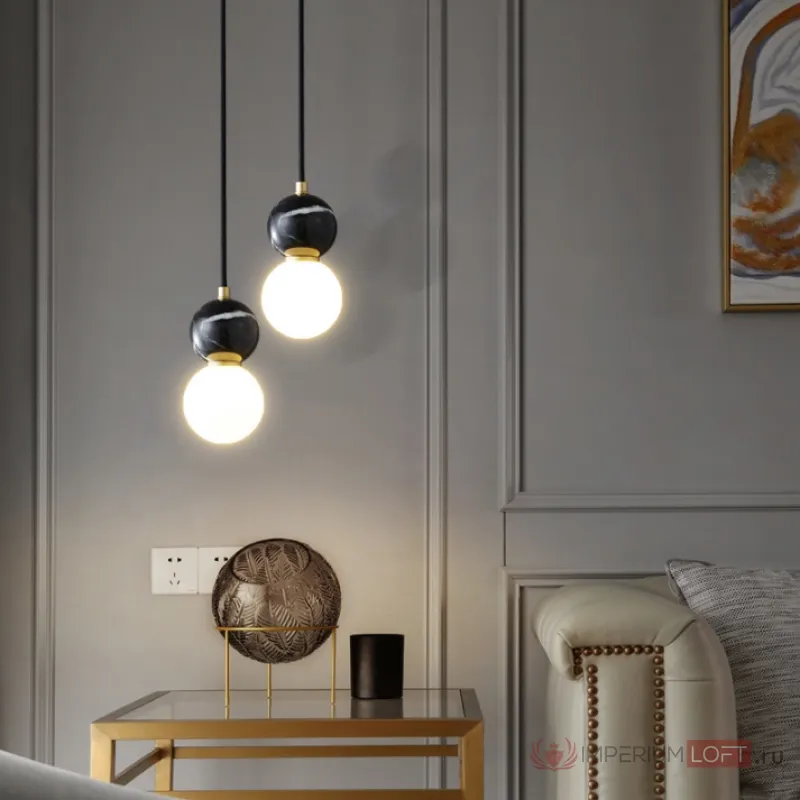 Подвесной светильник BRIMAR White от ImperiumLoft