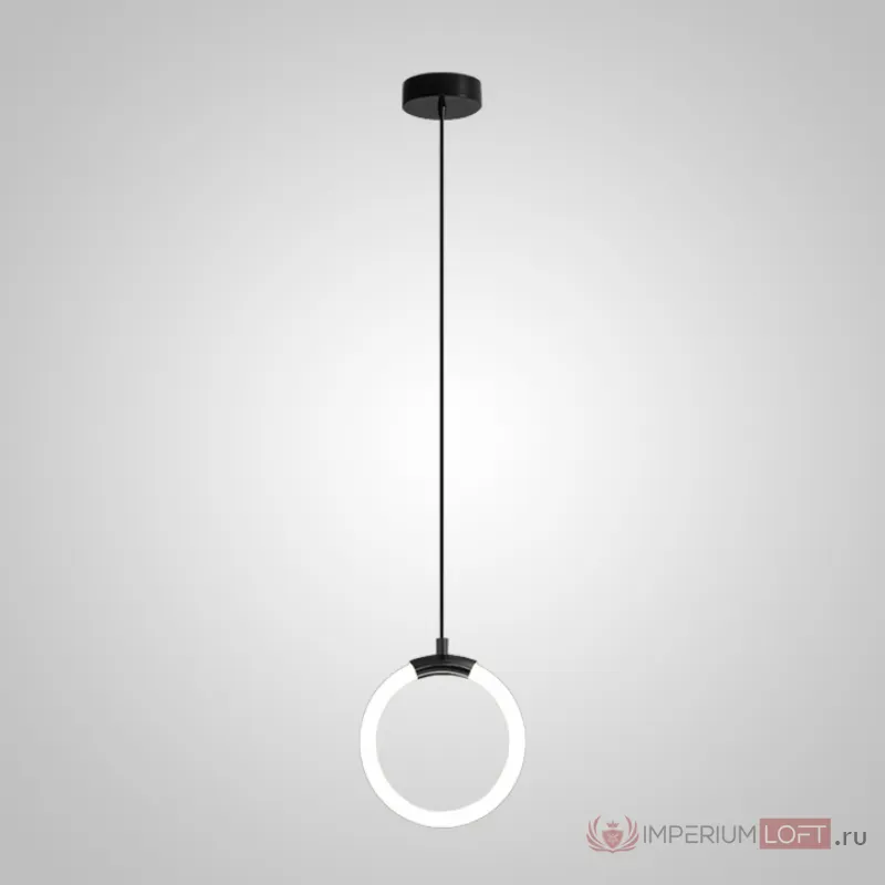 Подвесной светильник NILS D15 Black от ImperiumLoft