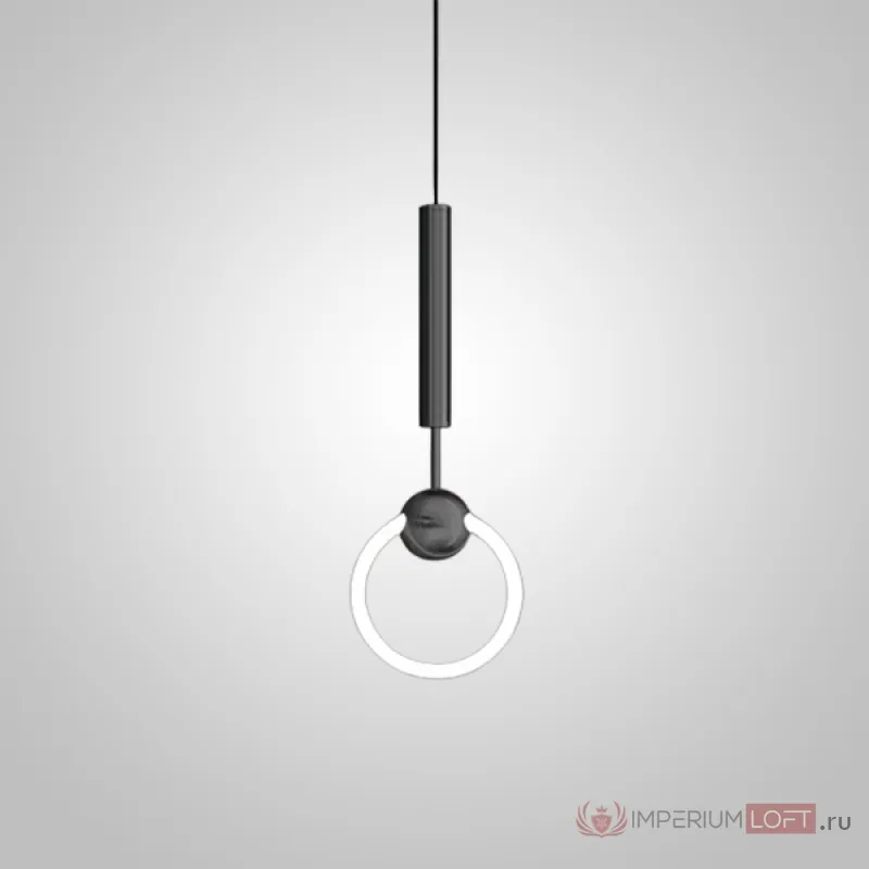 Подвесной светильник FINNUR RING D15 Black от ImperiumLoft