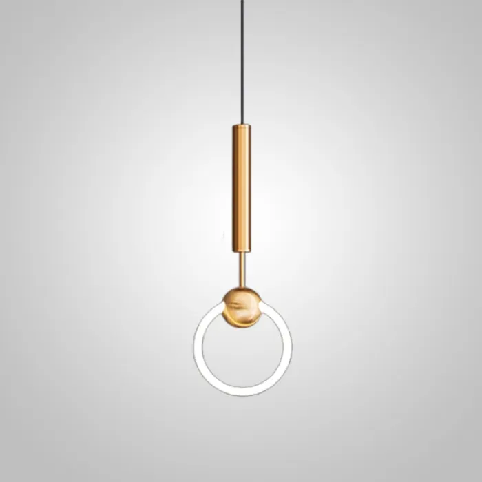 Подвесной светильник FINNUR RING D20 Brass от ImperiumLoft