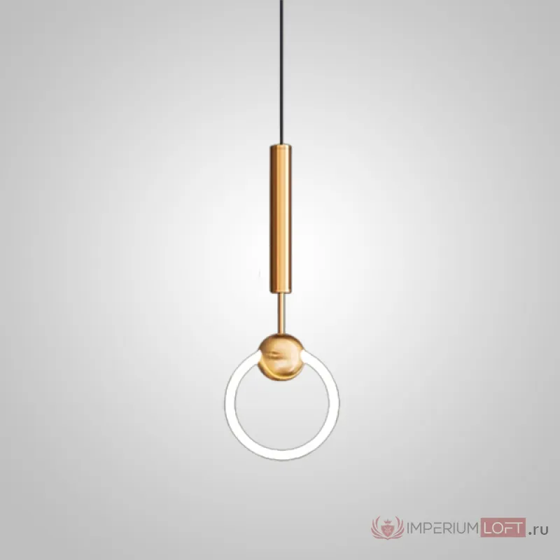 Подвесной светильник FINNUR RING D20 Brass от ImperiumLoft