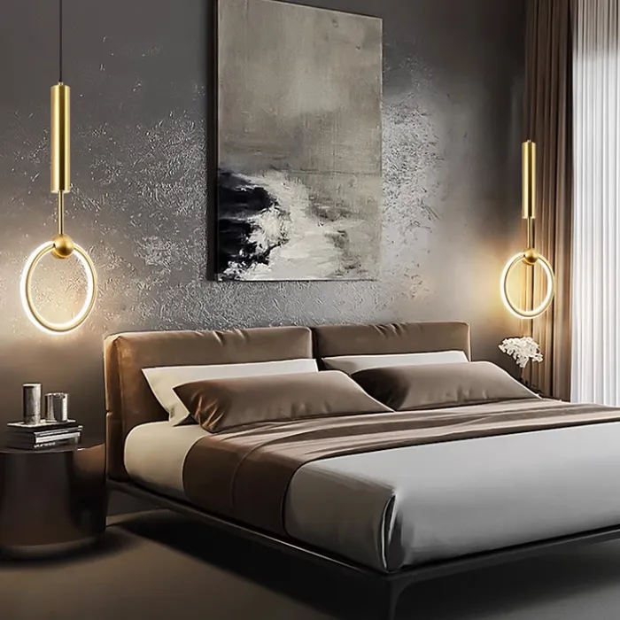 Подвесной светильник FINNUR B D18 B Brass от ImperiumLoft