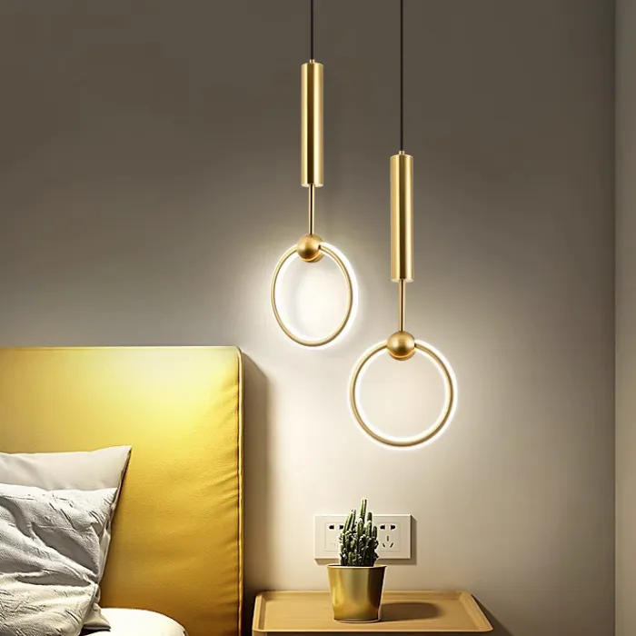 Подвесной светильник FINNUR B D18 B Brass от ImperiumLoft