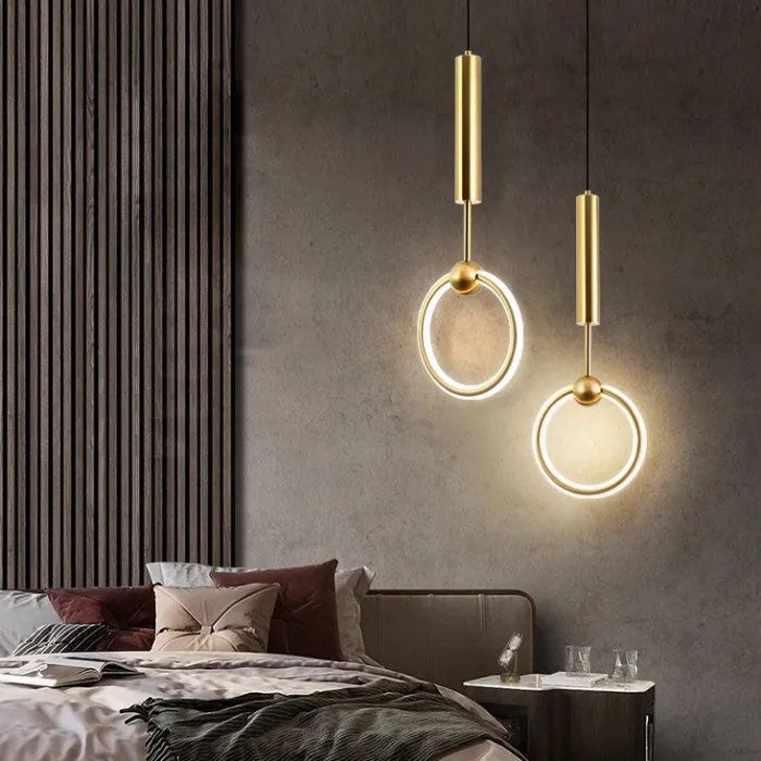 Подвесной светильник FINNUR B D18 B Brass от ImperiumLoft