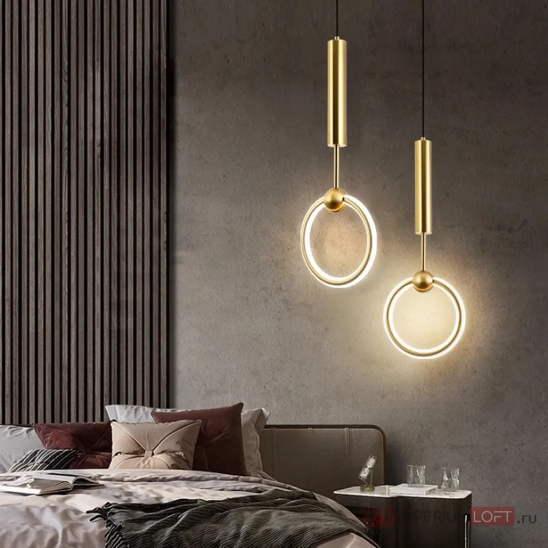 Подвесной светильник FINNUR B D18 B Black от ImperiumLoft