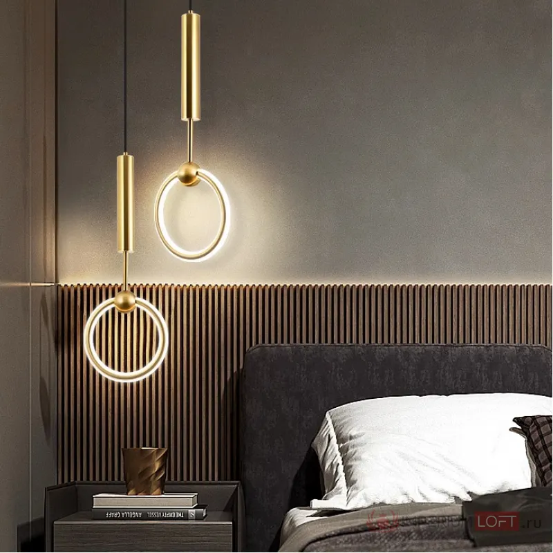 Подвесной светильник FINNUR B D18 B Black от ImperiumLoft