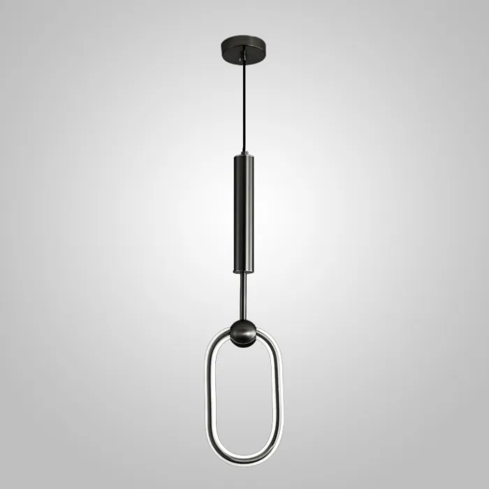 Подвесной светильник FINNUR B D18 B Black от ImperiumLoft