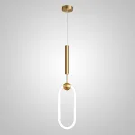 Подвесной светильник FINNUR B H30 Brass от ImperiumLoft