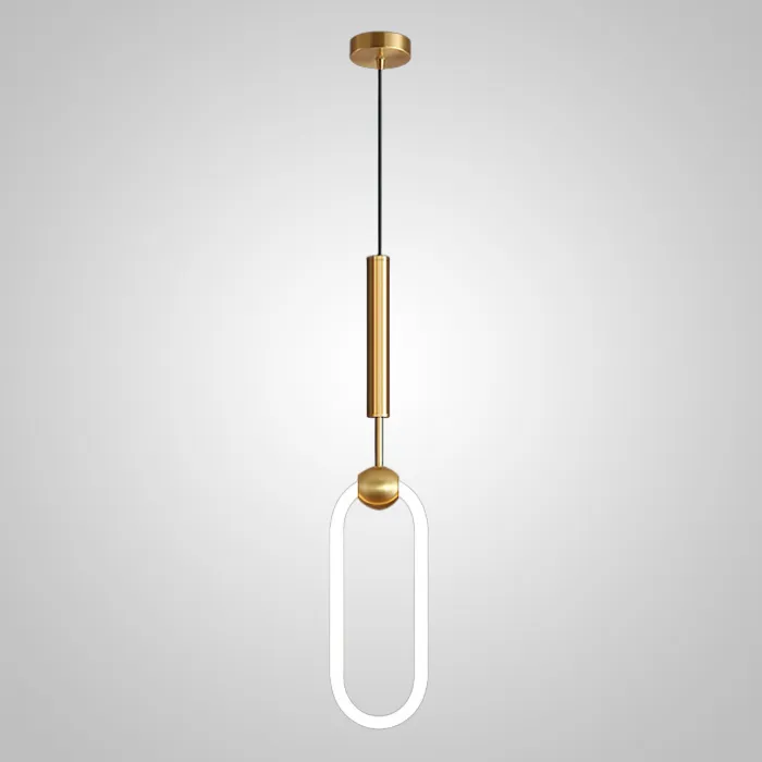 Подвесной светильник FINNUR B H30 Brass от ImperiumLoft