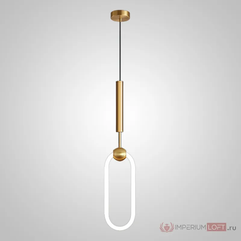 Подвесной светильник FINNUR B H30 Brass от ImperiumLoft