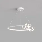 Кольцевая люстра RAFFEL D50 White от ImperiumLoft