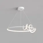 Кольцевая люстра RAFFEL D60 White от ImperiumLoft