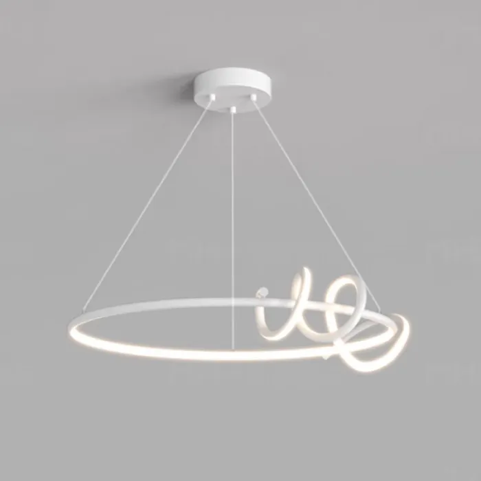 Кольцевая люстра RAFFEL D80 White от ImperiumLoft