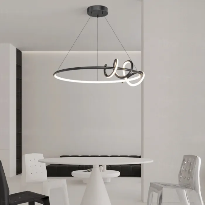 Кольцевая люстра RAFFEL D60 White от ImperiumLoft