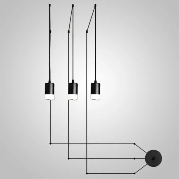 Подвесной светильник Via Wireflow polyhedral 0363 FreeForm Suspension lamp от ImperiumLoft