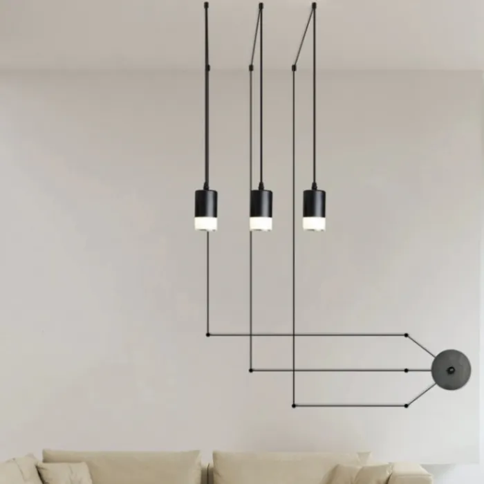 Подвесной светильник Via Wireflow polyhedral 0363 FreeForm Suspension lamp от ImperiumLoft