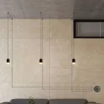 Подвесной светильник Via Wireflow polyhedral 0363 FreeForm Suspension lamp от ImperiumLoft