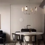 Люстра на штанге Chandeliers LEAF D80