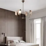 Люстра на штанге Chandeliers LEAF D80