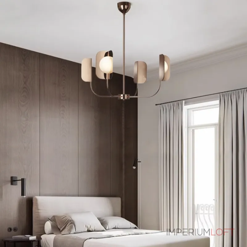 Люстра на штанге Chandeliers LEAF D80