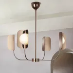 Люстра на штанге Chandeliers LEAF D80